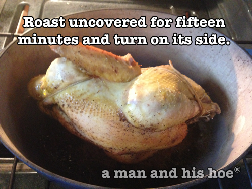 Roasting a rooster step 6