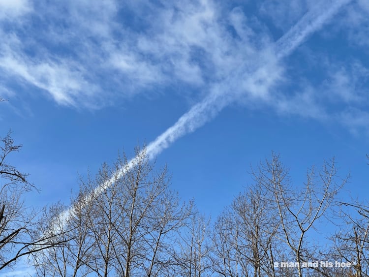 contrail spreading