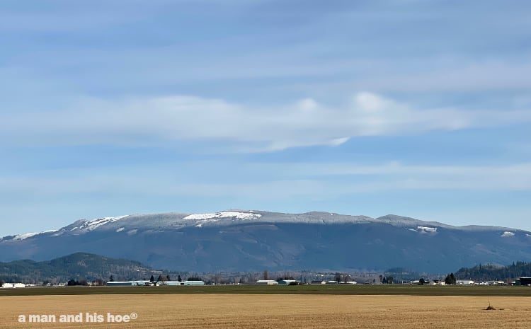 snow on mount lyman