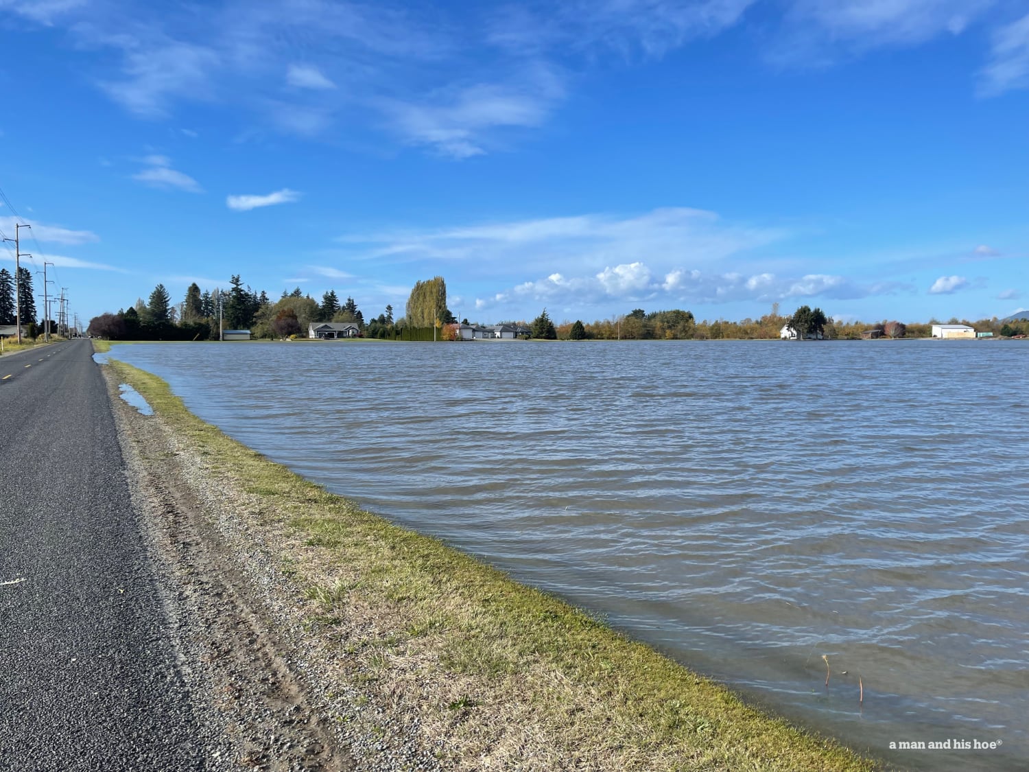 Flooded fields