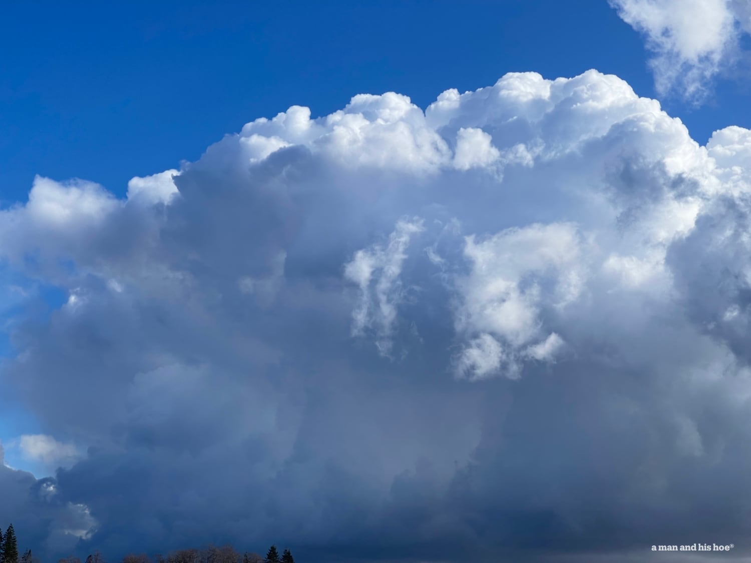 Clouds are like snowflakes.